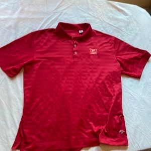 Callaway DRI FIT red Miller High life golf polo XL